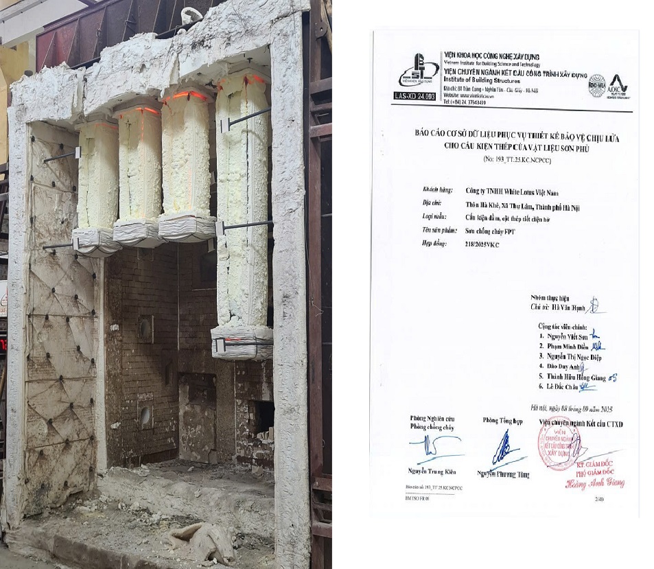 SƠN CHỐNG CHÁY FPT